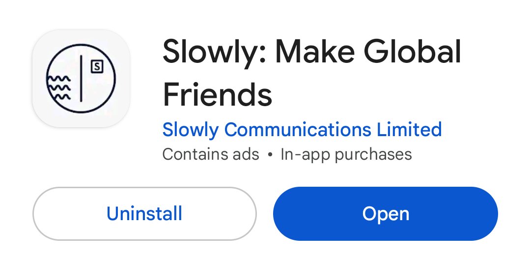 _sani5's tweet photo. There's another app called "Slowly", the difference is that it doesn't have a pigeon (so your letters won't be lost) plus it's the best app for making genuine friendships. I still use it whenever I feel exhausted. Ppl there are really nice https://t.co/rBUeEN10I1