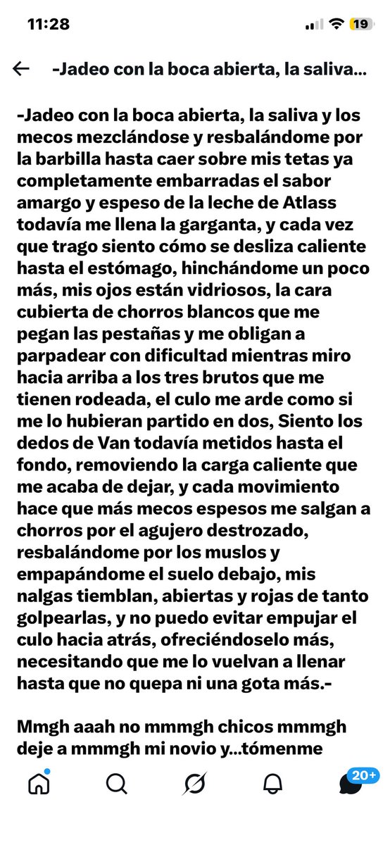 AmiRuthyd's tweet photo. Woooow de las respuestas más largas que he escrito  jajaja mucho texto pero texto delicioso por eso tardo en responder roles qwq https://t.co/zzllAlLFTY