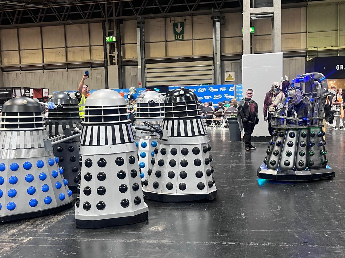 Dadros3's tweet photo. The children of #Davros are plotting AGAIN! https://t.co/xs1GjGCZtk