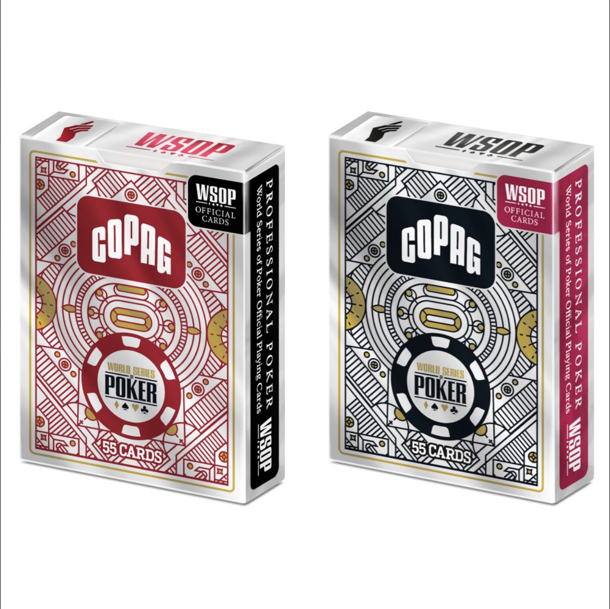 Spinettis's tweet photo. Always wanted poker sized WSOP cards with jumbo index? We’ve found your match! 🃏
Look here for more →
https://t.co/T177NqzKtH
#wsop #poker #copag #playingcards #pokernight https://t.co/2fbACfbDfR