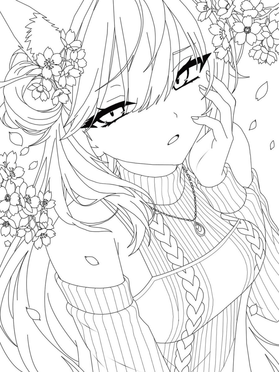 Annu_Artss's tweet photo. AWUUUU~ 
Started working on a new PFP for myself 🦊
Just a little sketch for now, but I’m already loving how she’s coming together. 💗 I wanted to draw something soft, pretty, and a little dreamy for my own profile this time. 🥺🌷
Can’t wait to see how she looks once I finish her!
