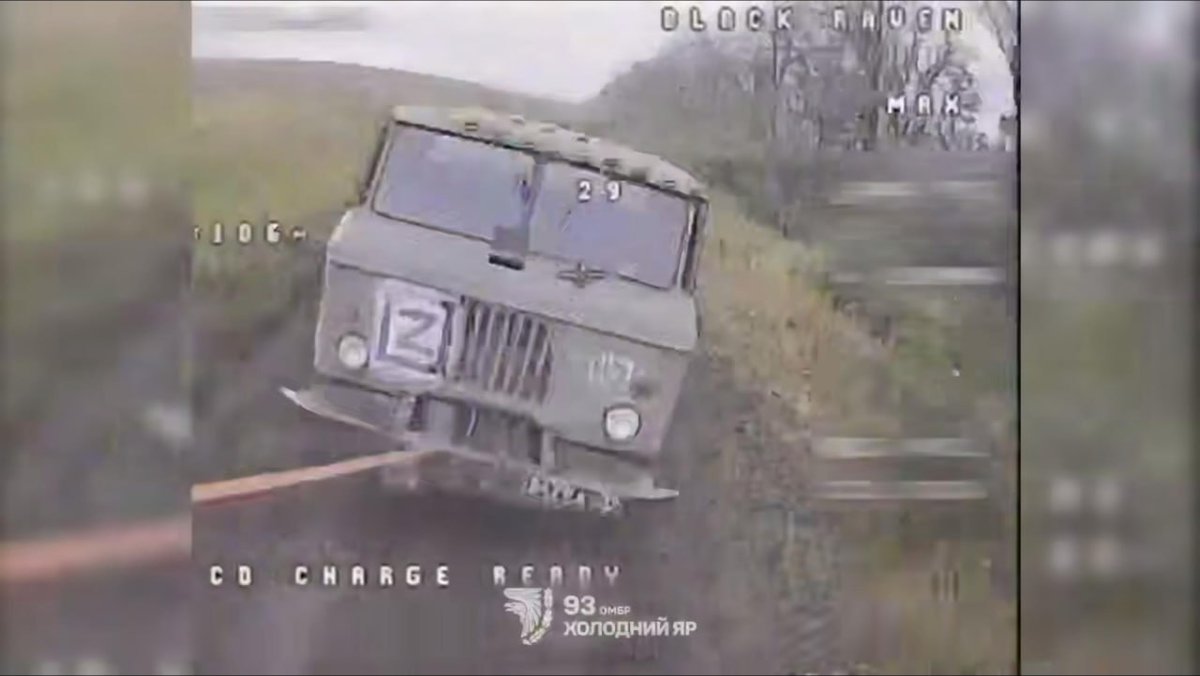 LostWarBot's tweet photo. [New 🇷🇺 loss detected]

July 2026: A destroyed Russian GAZ-66 "Z" truck "☐" in the Kramatorsk district of Donetsk Oblast. [link||||](https://t.co/FhBDXiRez6) https://t.co/JTrBiFZW3i