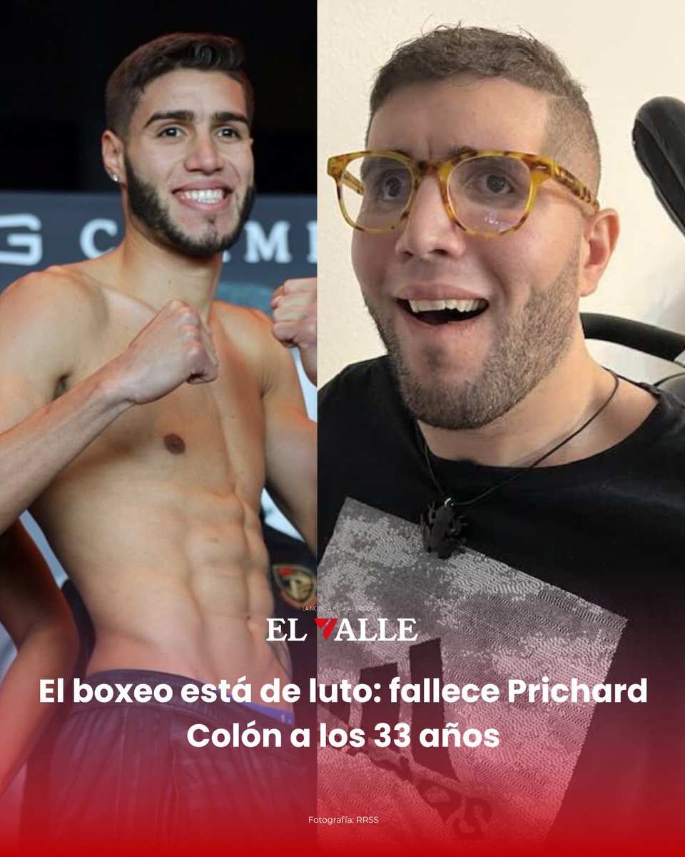 elvallemexico's tweet photo. 🕊️🥊 ~ Prichard Colón pierde su última pelea         

🇵🇷 El exboxeador puertorriqueño Prichard Colón falleció este 13 de agosto a los 33 años, tras casi 11 años con las secuelas de una grave lesión cerebral. Su padre confirmó la noticia en redes sociales, agradeciendo el cariño y las oraciones recibidas durante todo este tiempo. Antes de la tragedia, Colón era una de las promesas del boxeo puertorriqueño, con marca de 16 victorias y solo 1 derrota.

🚫 Su carrera cambió el 17 de octubre de 2015, cuando durante un combate contra el estadounidense Terrel Williams recibió reiterados golpes ilegales en la nuca que le provocaron una hemorragia cerebral y lo dejaron en coma por más de 200 días. El caso llevó al Consejo Mundial de Boxeo a crear la "Regla Prichard Colón" para sancionar ese tipo de golpes, y en 2021 lo nombró Campeón Mundial Honorario.

📷 RRSS

#PichardColón #Box #Puertorico