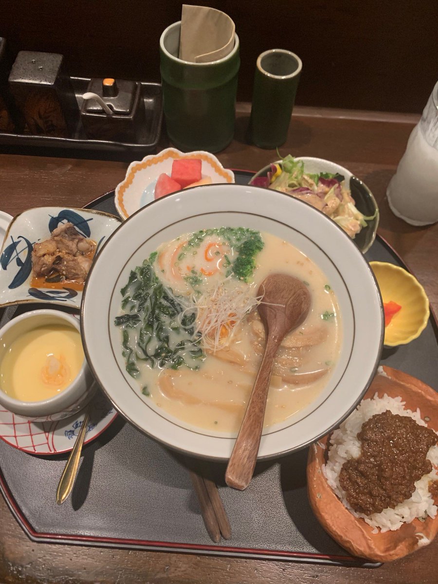 JenaLainez's tweet photo. Just found the coziest hole-in-the-wall ramen shop in town! Rich tonkotsu broth, springy noodles, and perfectly marinated chashu Chef’s kiss Every slurp was chef’s kiss—def coming back next week! https://t.co/upEDJFxFW0