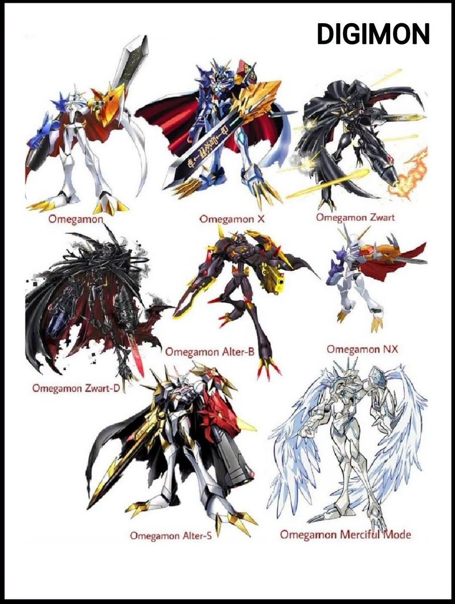 Shijishoutmon's tweet photo. which variation of omnimon would win in royal rumble? https://t.co/7gcOElEWew