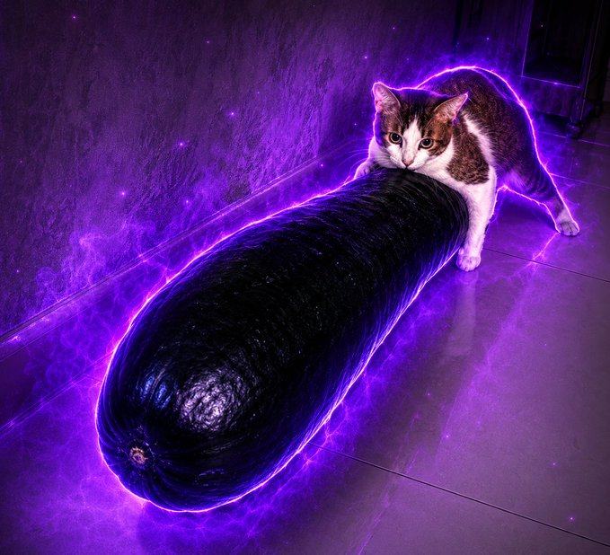 BozoTrencher's tweet photo. I just found a generational meme that's going viral in China and on Douyin (Chinese TikTok). 

Tiny cat memes hugging an oversized vegetable has become one of this summer's most unexpected online sensations in China.

 $CHOV - Cat Hugging Oversized Vegetable 🐱🥒

Memepics:
https://t.co/8d67HuXzeA
Article:
https://t.co/CCbhRtsIxb
Videos of cats on veggies:
https://t.co/qJvKcd8aT3