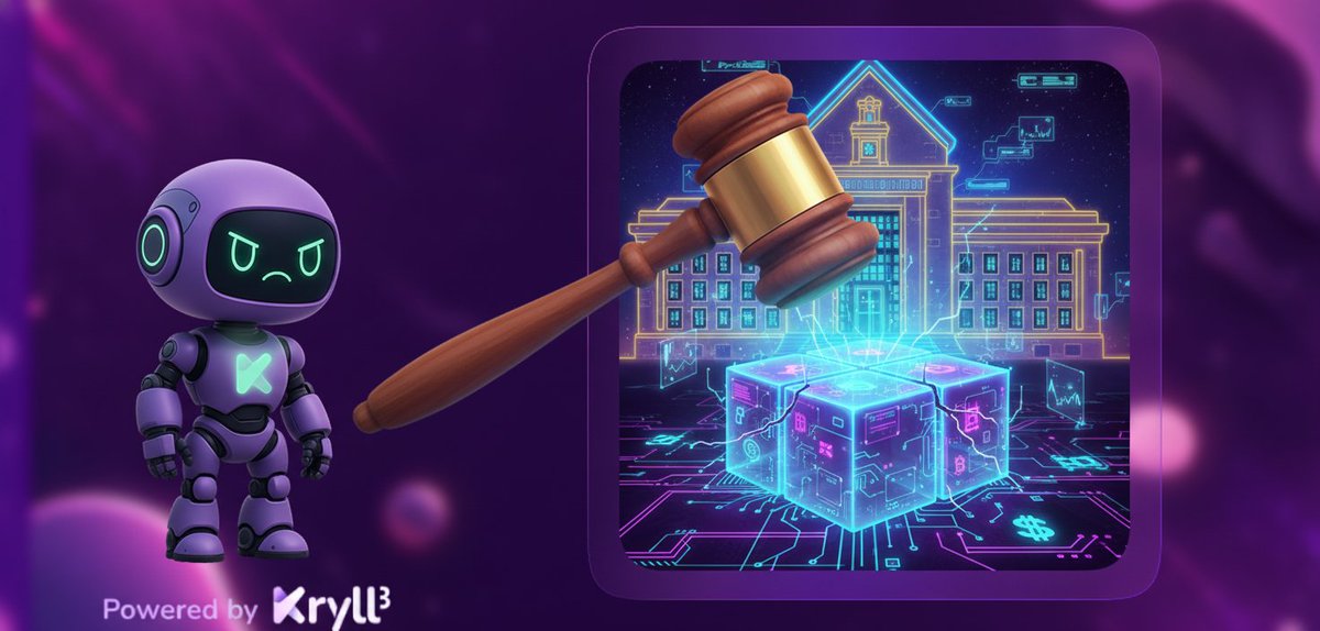 kryll_ai's tweet photo. REGULATION: 🏦 Crypto group warns Fed could use banking access to squeeze digital asset firms. Supreme Court urged to hear Custodia case. #Crypto #Regulation #Fintech https://t.co/ruvWASw8af
