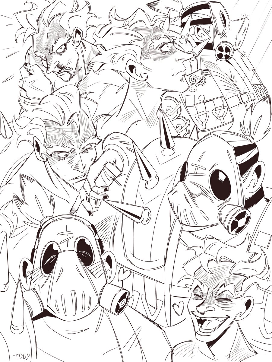 NguynNhie2's tweet photo. Gotta let ppl know I'm a Junkers' enthusiast too although I'm not very active here:)
Some RoadRat practice sketches ><
#roadrat https://t.co/lkzERkcfMr