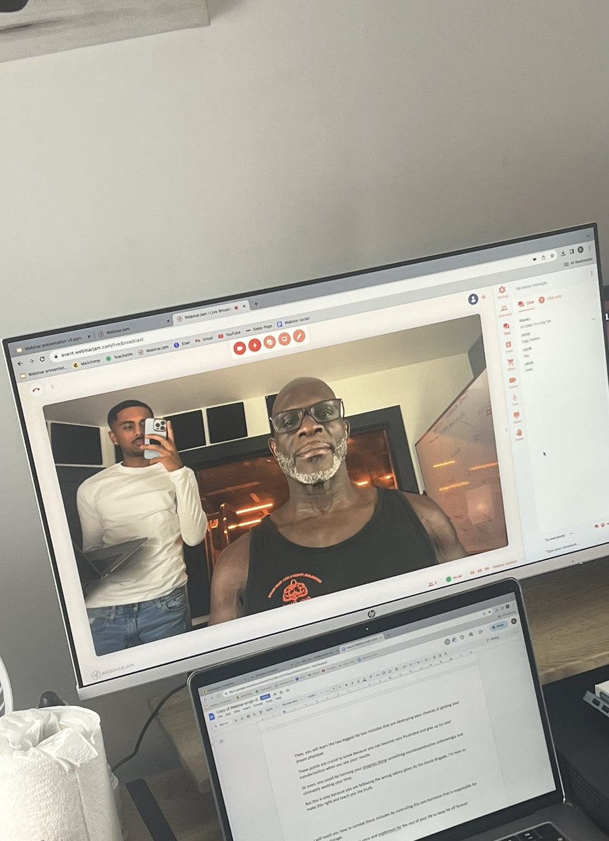spidermankz's tweet photo. 3 years ago, two uni dropouts walked into Eddie Abbew's gym and sold him a dream.

We had no clue about funnels, direct response, or "growth operating". None of it.

The plan was simple. Drive down to his gym every week. Record 30 videos in a day. Post them across every platform. Repeat.

A year later I was standing next to my g’s Sam and Alex (first name basis and that).

3 years later: millions of followers, millions of dollars, millions of lives impacted & one of the biggest communities on Skool.

Today's my last day working with him.

A man who changed his whole life in his sixties and never once sold out his message. An absolute legend.

We changed his life. He changed ours.

Onto the next chapter. Thank you Uncle Eddie. Generational run🤝🏽