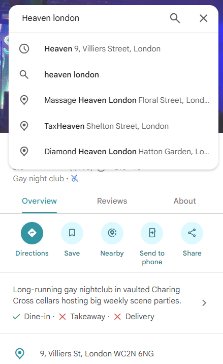 inniecalico's tweet photo. the hourz london stop venue is a gay nightclub and atp ill take anything that isnt the tr*xy. if anything i welcome this https://t.co/5yPBUHvKc6