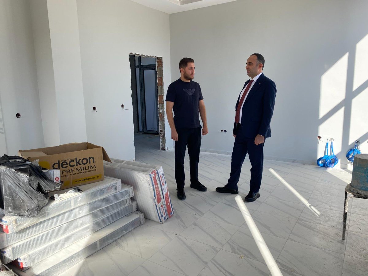 tcmucur's tweet photo. Kaymakamımız Sayın Abdullah YÜKSEL, ilçemizde  yapımı devam eden 112 Acil Sağlık Hizmetleri İstasyonu inşaatını ziyaret ederek yürütülen çalışmalar hakkında yetkililerden bilgi aldı. https://t.co/Z4NR8l3mPl