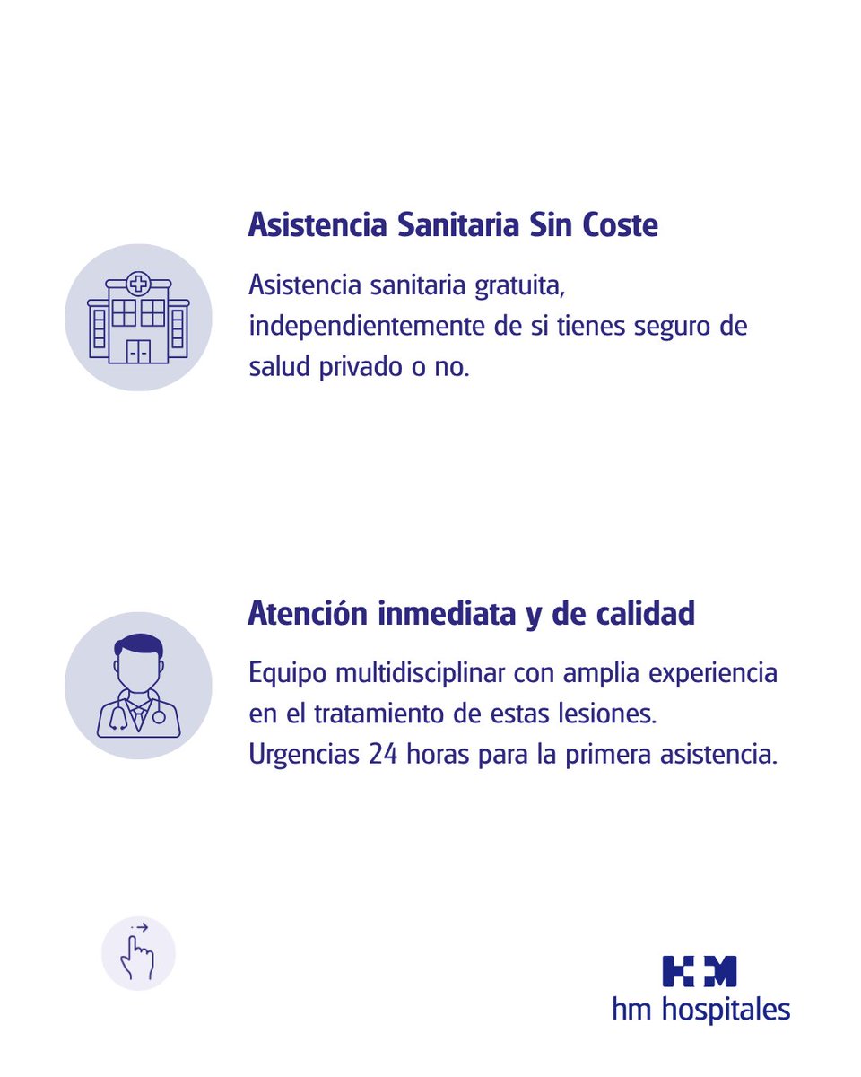 HMStaTrinidad's tweet photo. Tras un accidente de tráfico, recibir atención adecuada desde el primer momento es clave. La Unidad de Lesionados de Tráfico de HM Santísima Trinidad ofrece asistencia sanitaria sin coste. 

📞 686 24 59 65
✉️ traficos.hmst@hmhospitales.com 

#HMHospitales https://t.co/RzvGX3fGKq