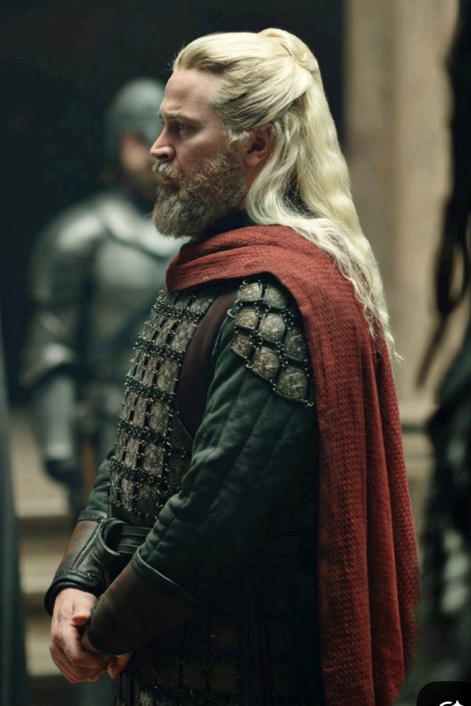 dfw_ella_'s tweet photo. If Hugh is the grandson of King Jaehaerys the Conciliator and the son of Saera Targaryen, wouldn’t that technically make him the rightful heir to the Iron Throne? https://t.co/00qgHBcupV