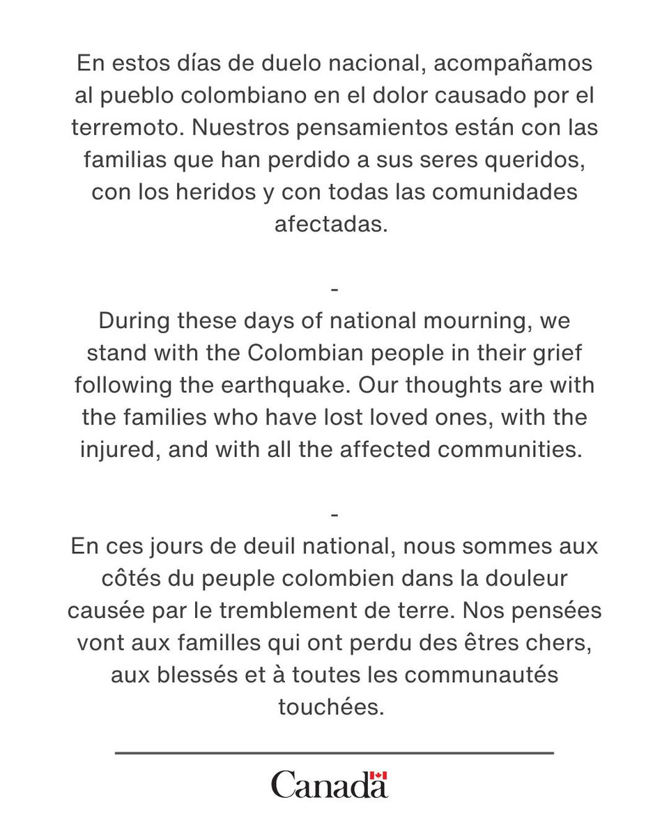 CanadayColombia's tweet photo. 🇨🇦🤝🇨🇴 https://t.co/lbexUZXn1F