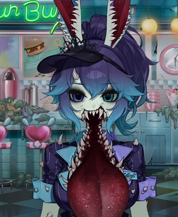 VexTheSunEater's tweet photo. My sister in vore has come home <3 https://t.co/izKj5VcTig