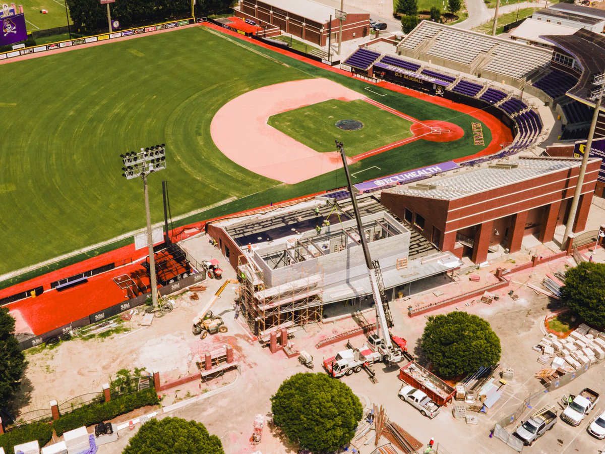ECUBaseball's tweet photo. CLS is looking good 🤟🏴‍☠️ https://t.co/TxCB8VhTYR