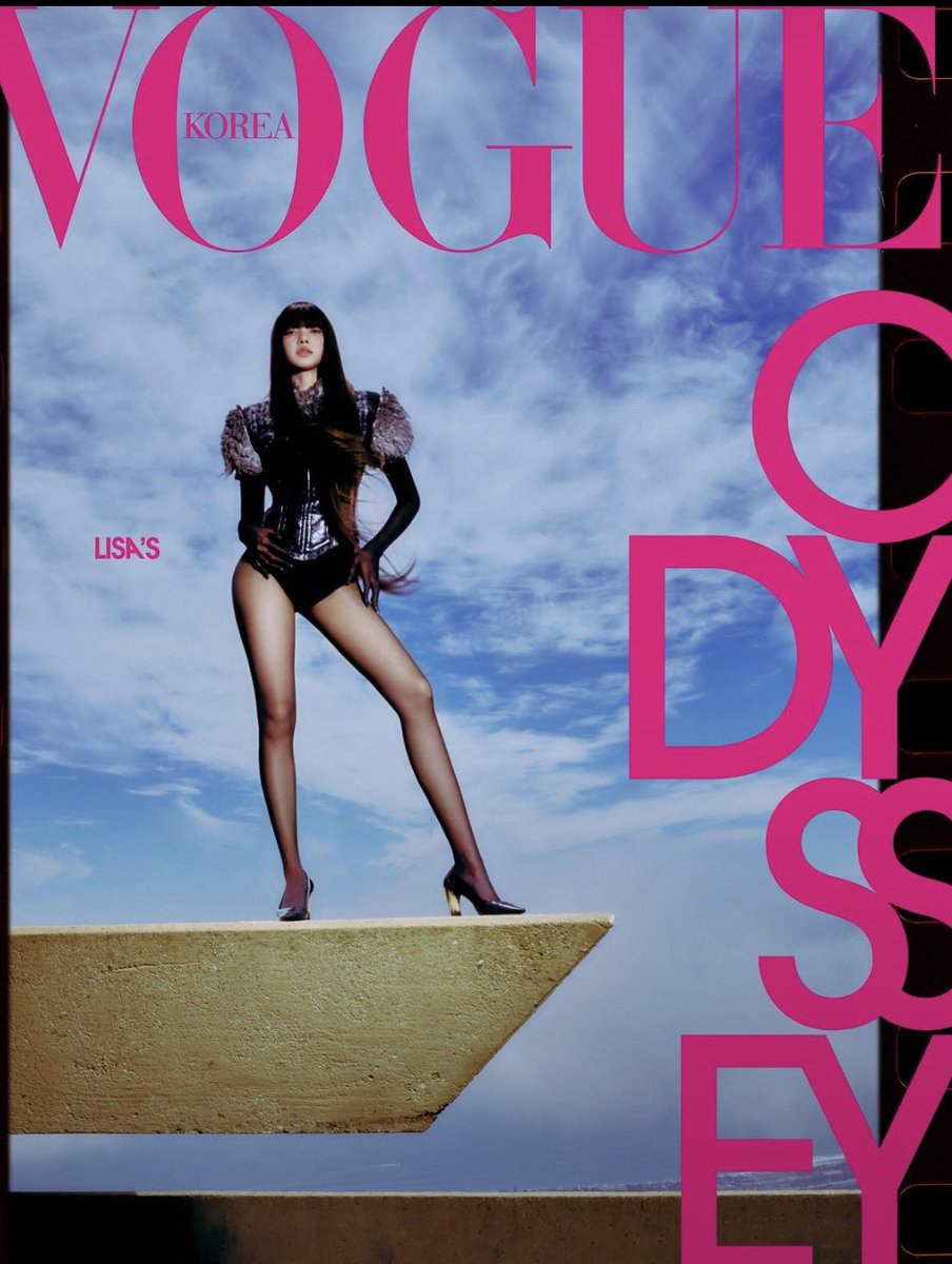 MusicOfficial26's tweet photo. LISA just made Vogue Korea history. She becomes the first female singer in the magazine’s 30-year history to land a solo cover for the legendary Golden September issue. The only 90s-born singer on a list that includes Jennifer Aniston, Zhang Ziyi, Jun Ji Hyun, and Song Hye Kyo—this is icon behavior. 👑✨ #LISA #LALISA