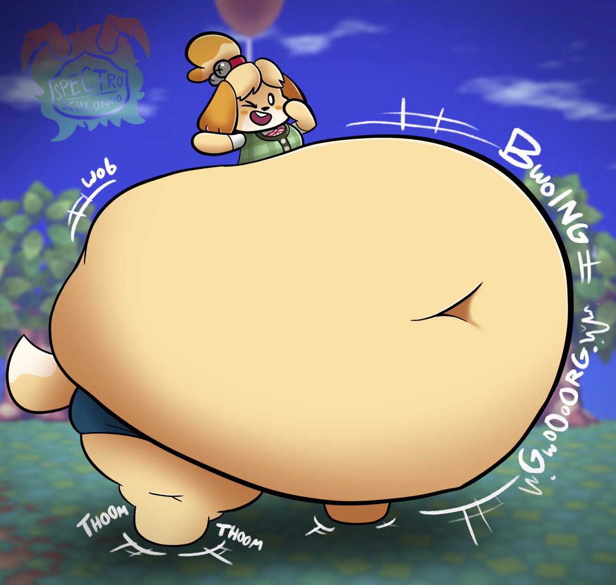 SpectroTums's tweet photo. Bottom heavy ‘Belle :3
My part of a trade with @Biddybrother who wanted a fat-bottomed Isabelle!!! https://t.co/XQx3QLP89q