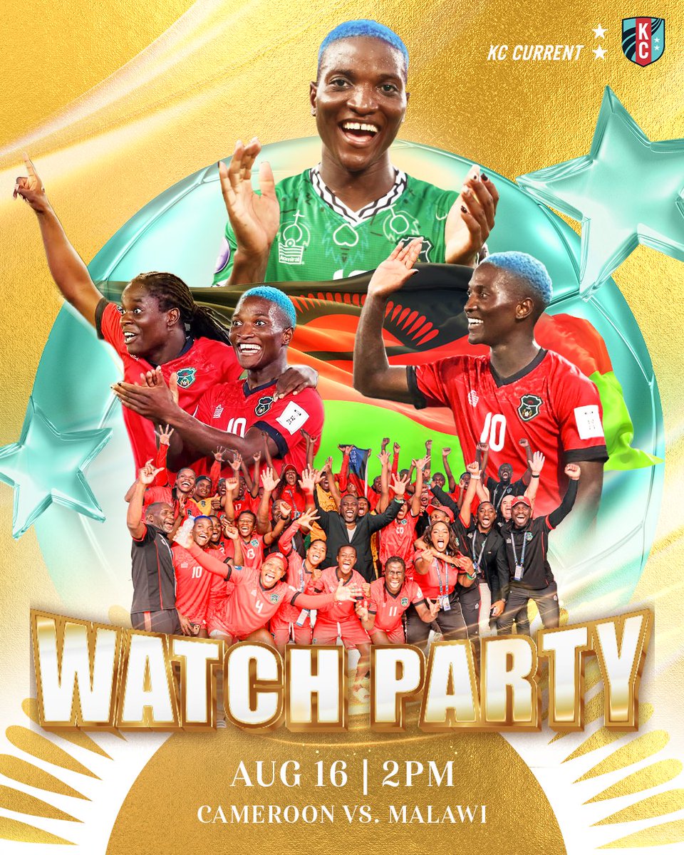 current_landing's tweet photo. WATCH MALAWI MAKE HISTORY 🇲🇼🏆

Join us at @current_landing on Sunday to cheer on Temwa &amp; Malawi in the #WAFCON Final &amp; show everyone how #KCBABY celebrates international soccer 🤩 https://t.co/D5Xi2kjbTJ