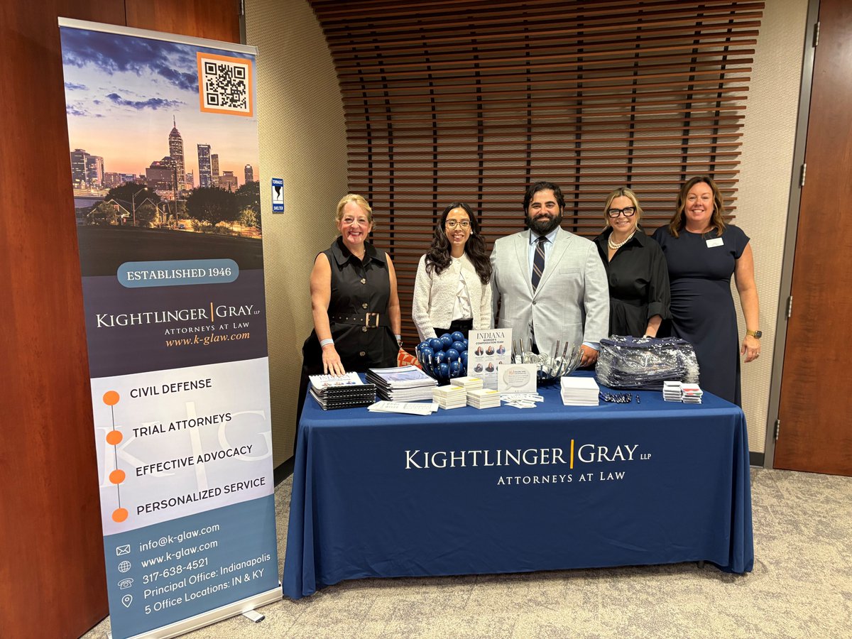 KightlingerGray's tweet photo. Building Stronger Partnerships 
Our Workers’ Compensation team had the pleasure of hosting a successful client training at our building! We’re always proud to create opportunities to connect, share knowledge, and provide valuable insights to our clients. https://t.co/CRgNWFFQZb
