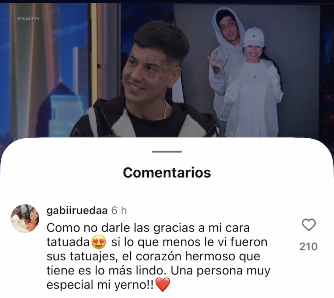 DukiEmiUpdates's tweet photo. Cómo Gaby defiende a duki 🫶🏼 https://t.co/ppFd2Lms6Z