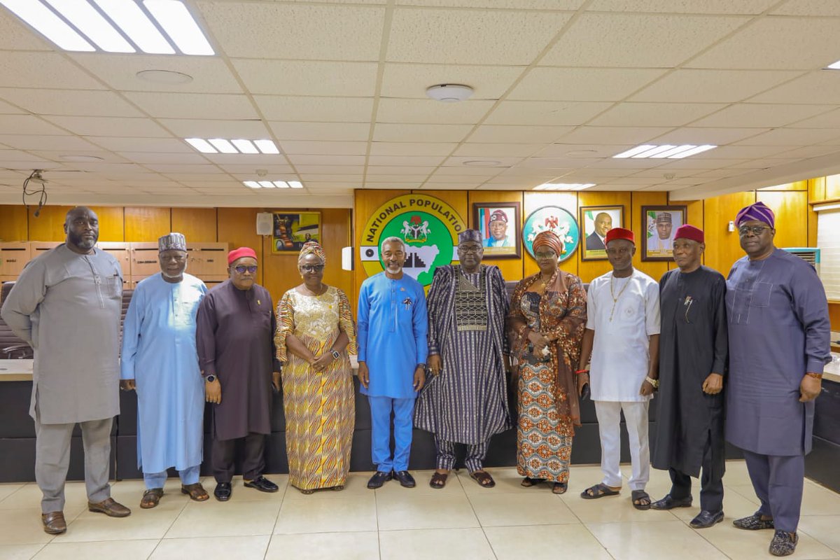 natpopcom's tweet photo. The NPC Chairman, Dr. Aminu Yusuf, today, pledged the Commission's full support for the 2026 World Public Relations Forum while receiving the President of the Nigeria Institute of Public Relations, Dr. Ike Neliaku, fnipr, and his team on a courtesy visit to the NPC HQ Abuja. https://t.co/glS2g0nQh1