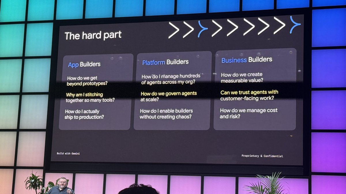 beauroberts's tweet photo. #buildwithgemini
Great event today at Google Cloud. https://t.co/ehhchrEZVG