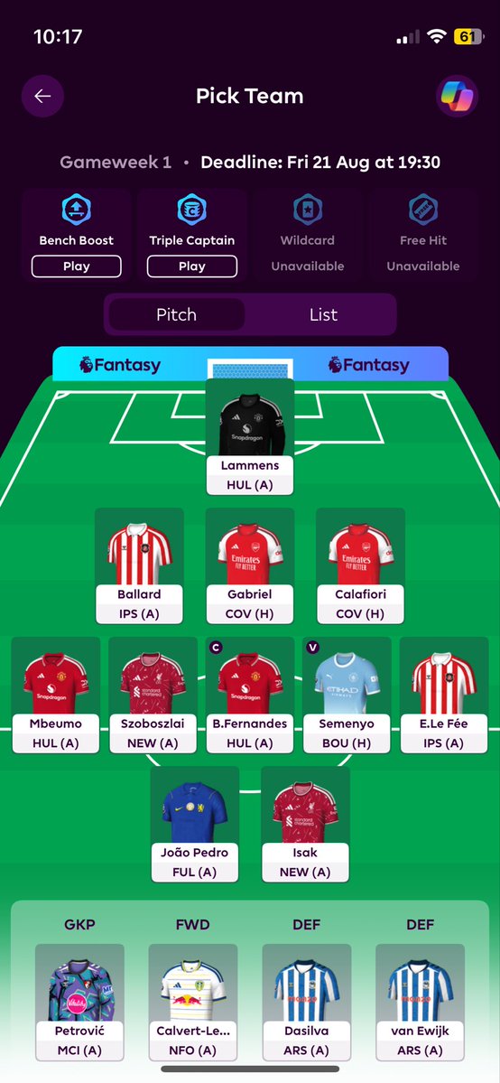 Kxknfmf's tweet photo. @FPL_Gaurav A little different https://t.co/UEuVfNMiiH