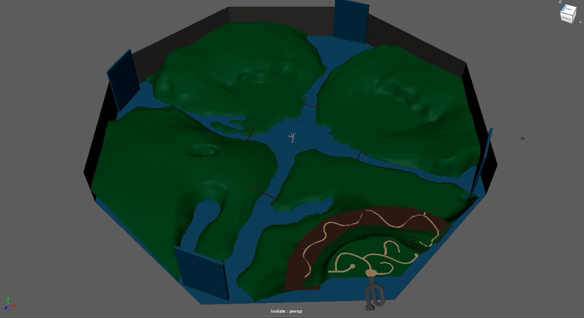 firenife36's tweet photo. #projecthelheim update
I have gray-boxed the general world layout for Helheim caves, and marked where graves will mostly be placed on the lower levels.
There will be wall shelves, hidden caves, and many more places for graves to be.
#vrc #vrchatworld #graves #guildworld https://t.co/OBizPcjX1g