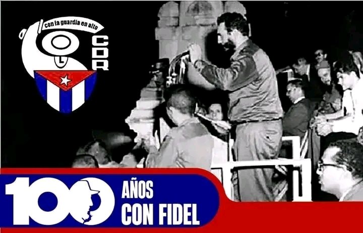 CDR_Cerro's tweet photo. Amanece el 13 de agosto y Cuba despierta con un nombre que ya es parte de su historia: FIDEL.

100 años después de su nacimiento, sus ideas siguen viajando de generación en generación.

🇨🇺 Fidel. 100 años después: presente. 

#100AñosConFidel #CDRCuba#CDRHabana #CDRCerro #Cuba https://t.co/OKnfBd9zEV