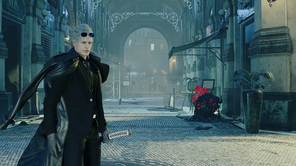 XXElizabeth22XX's tweet photo. #Vergil #DevilMayCry5 #DMC5 #DevilMayCry #VergilPhotography #VirtualPhotography #VirtualPhotographer #PhotoMode #InGamePhotography #GamingPhotography #Screenshot #GameScreenshot #Cinematic #CinematicGaming #EpicShot #GamingArt #DigitalArt #BuryTheLight #JudgementCut #StatusMotivated #Yamato #SonOfSparda #BlueAesthetic #DarkFantasy #GamingCommunity #PCGaming #Capcom #Photorealistic #Wallpaper #VergilFans 💙⚔️📸
