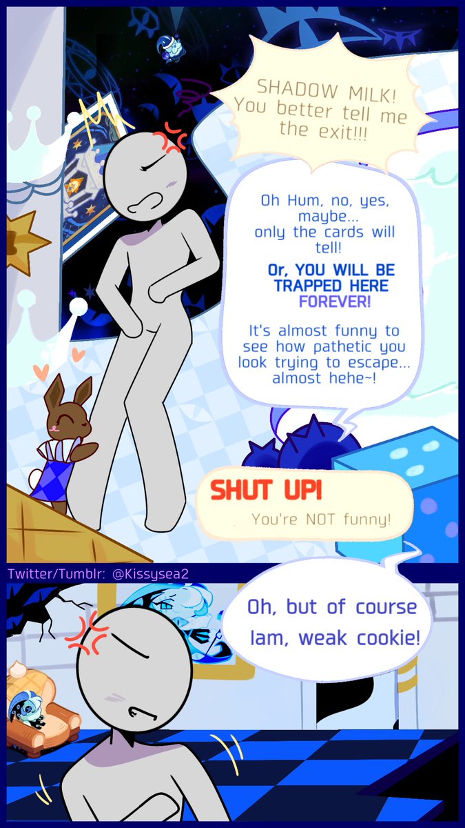 Kissysea2's tweet photo. [ Comic - The Surprise 🎭♥️ ]
Y/N x Shadow Milk . . . (yes))
#shadowmilkcookie #cookierun https://t.co/L0Wyq3j8CE
