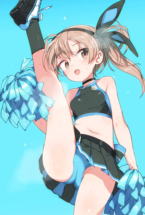 humikane's tweet photo. ありすchangづいてたので…　fantiaに投稿してたチアリーダースタイル　いやでも同じ物xにも投稿してたかも　記憶が曖昧だ… https://t.co/QB0GqWRHwI