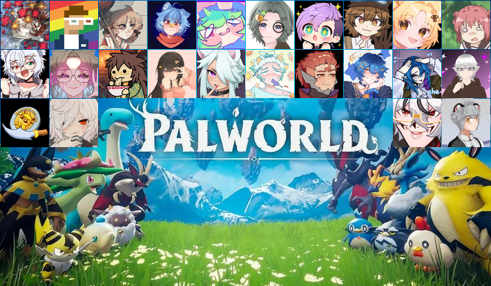 idollPlushie's tweet photo. I am making a Palworld server with a bunch of VTuber friends!!

- Starting 9 PM Paris time on Saturday 15th of August -

It will be very fun and there's likely a second wave of Streamer friends a few days in!! :D https://t.co/4OUAbGsFmR