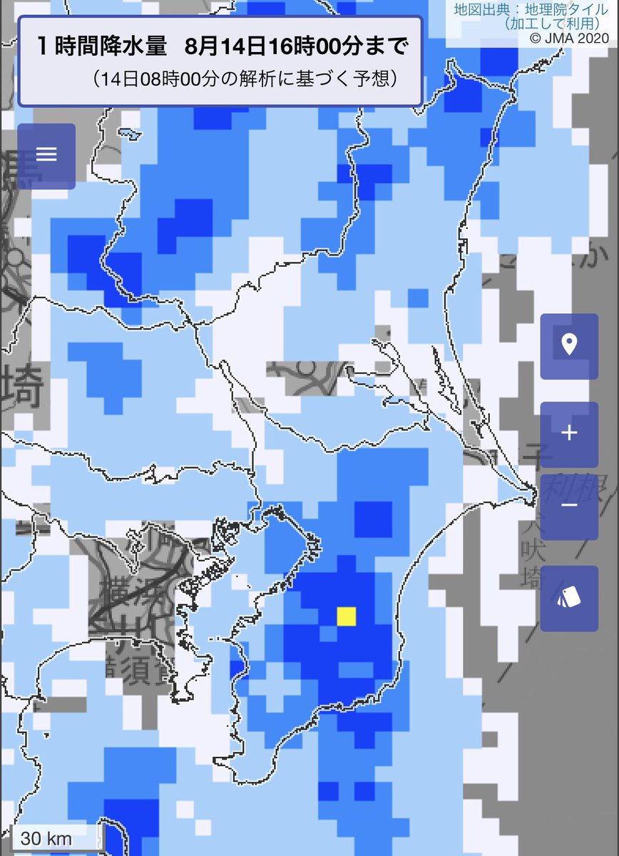 arakencloud's tweet photo. 千葉県の皆様、大雨にお気をつけください。
大気の非常に不安定な状態は8/15明け方にかけて続く見込みです。8/14午後にはまた雨が予想されています。最新の気象情報を確認してどうか安全にお過ごしください。 https://t.co/VzZTEEOGcA