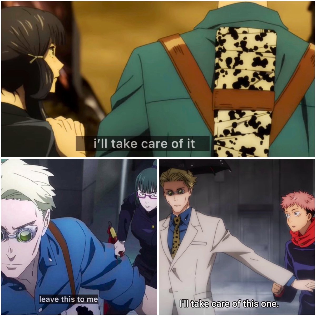 Nanamis_love's tweet photo. “i’ll take care of it”
“leave this to me”
“i’ll take care of this one”

Nanami with the kids❤️‍🩹 https://t.co/ASF0Nf6U8X