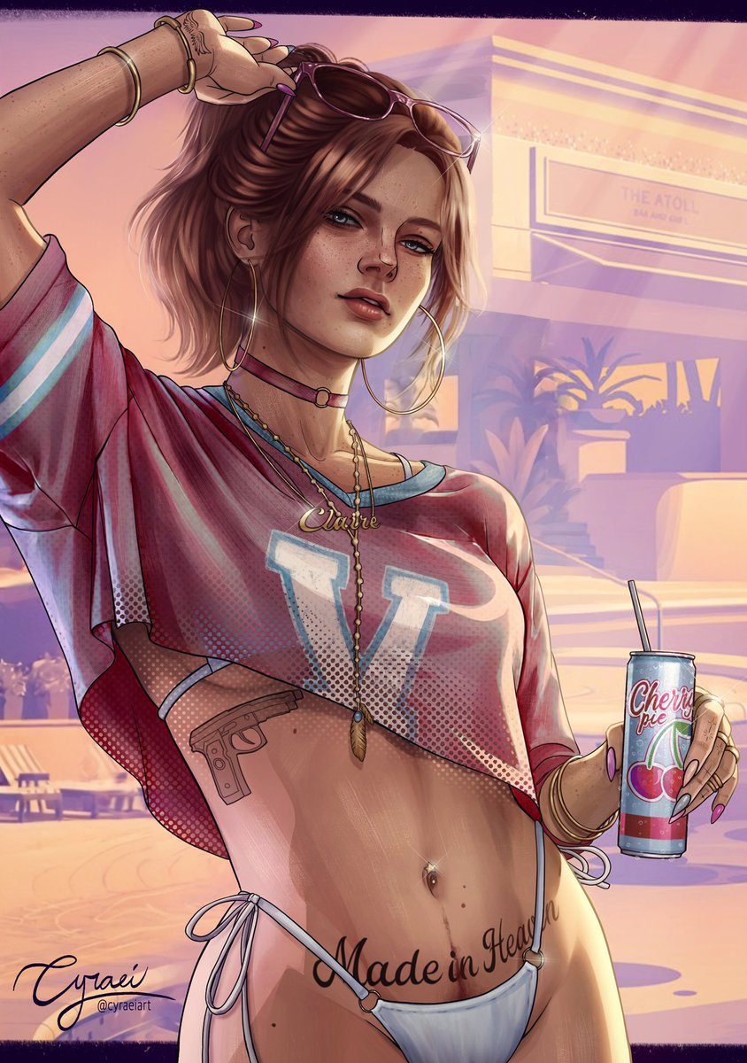 cyraeiart's tweet photo. It was GTA Claire for sure https://t.co/2LG8ZEFHt3