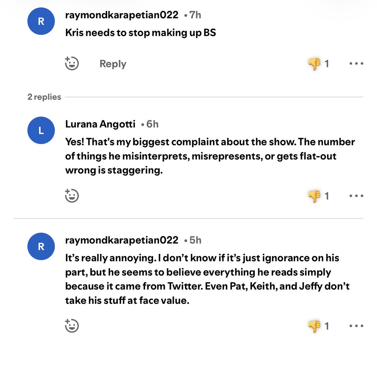 realKrisCruz's tweet photo. I suppose they’re unaware that I play a character on the show. I find such comments quite amusing. 😂 https://t.co/BUfagkvhOs