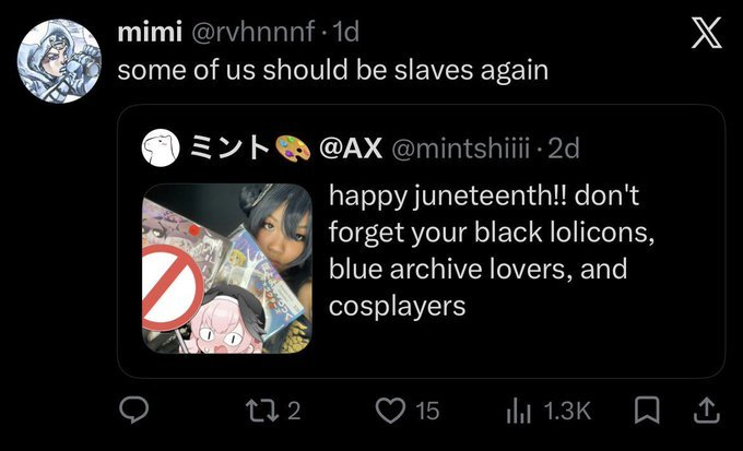 CogitoErgoUoh's tweet photo. Antis have never been good people. And I don't think they ever will https://t.co/Vt2ssAJXO3
