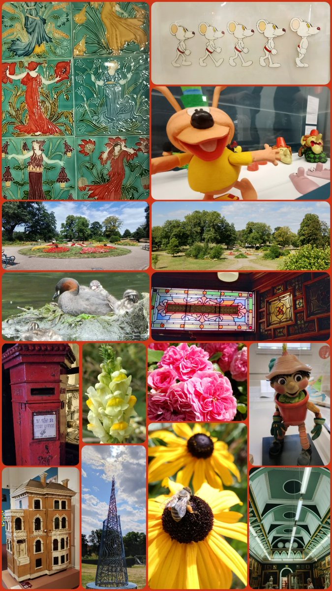 s4r4h_l's tweet photo. #JoinMeOnMyWalk Roadtrip! We visited #SaleLibrary to see the #CosgroveHall exhibition (dangermouse/ Chorlton & the Wheelies etc) then headed to #SalfordMuseumAndArtGallery to see the Victorian street before cornetto's in a very hot #PeelPark by the river. @thephotohour see ALT https://t.co/DL86xTQ6rT
