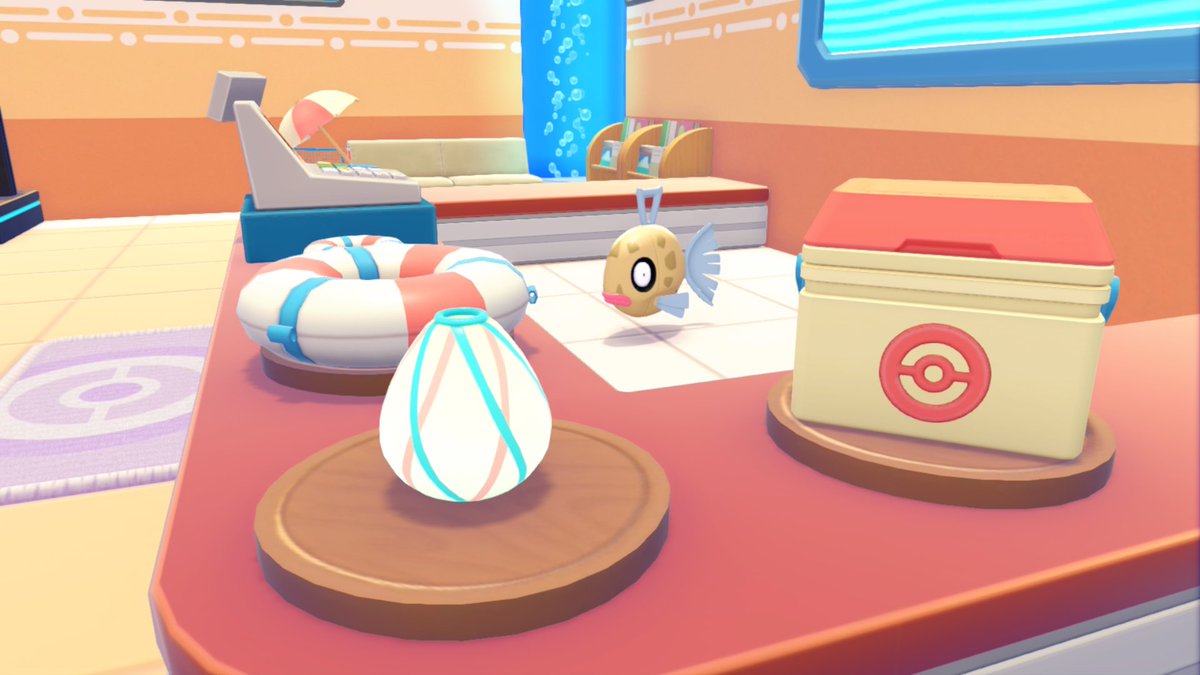 pkmncast's tweet photo. The Feebas event is here until August 28th in Pokémon Pokopia! Here’s a mini guide to help you out! https://t.co/Jm5wyJ4wIb