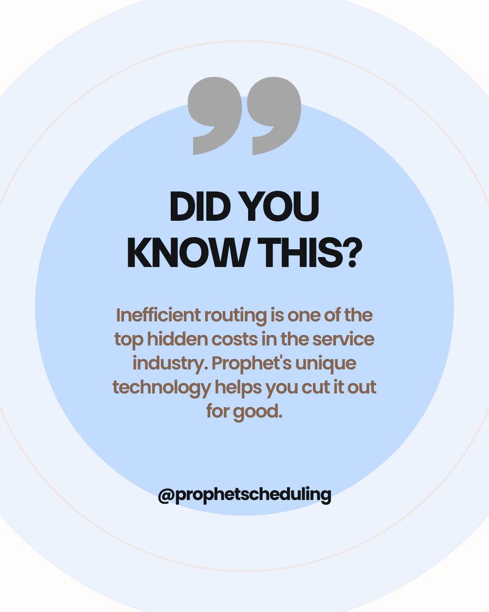 ProphetSchedule's tweet photo. Did you know this?  #HomeServices #ServiceIndustrySoftware #FieldServiceManagement #BusinessSolutions #HomeServiceSoftware #SchedulingSoftware #InvoiceManagement #CRMSoftware #WorkOrderManagement #JobScheduling #DispatchingSoftware #MobileWorkforce #JobManagement https://t.co/XTuFwxmxok