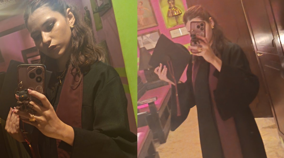 Cathy_nwn's tweet photo. feliz día de graduación a mi! 🥹

no suelo compartir muchas cosas de mi vida personal pero en está comunidad me siento muy feliz de ser parte, al final será una nueva etapa de mi vida que tendré que afrontar pero es parte de la vida y hay que disfrutarlo al máximo o7 https://t.co/cWwWaAFp76
