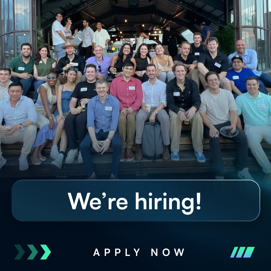 shiftmarkets's tweet photo. We're hiring into every part of the business right now! 6 open roles across marketing, sales, product, and legal:

🔹 Growth Marketing Associate, Prediction Markets - New York (hybrid) 
🔹 Sales Associate - New York (hybrid)
🔹 AI-Native Product Manager - Remote
🔹 Demand Generation Marketing Manager - Remote
🔹 Content & Social Media Marketer - Remote
🔹 Licensing and Compliance Specialist - Remote

Checkout our open roles here: https://t.co/0x8nZVeDWH 

Apply directly, or tag someone who you think fits!