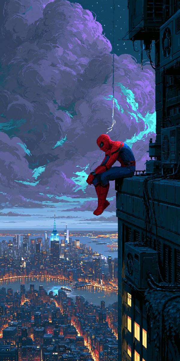 ItsDone2000's tweet photo. Spider-Man https://t.co/v1WiRQekRI