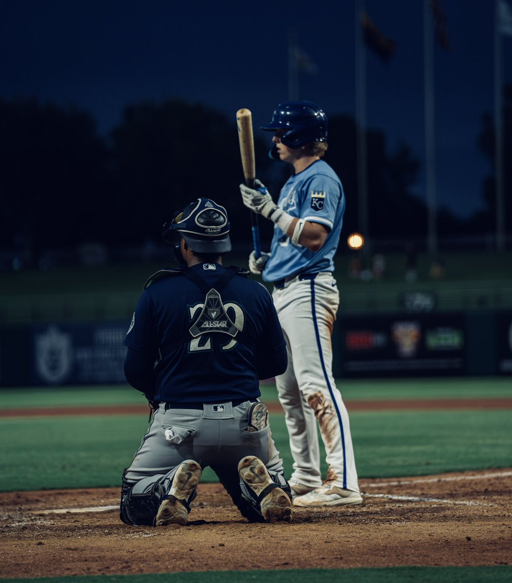 KCRoyalsPD's tweet photo. Just promoted to Columbia, this Canadian swung it in the ACL for Surprise. 🇨🇦
🔹54 RBI - 3rd in ACL
🔹.944 OPS - 7th in ACL
🔹13% K rate - 2nd lowest in ACL
#RaisingRoyals👑
#ThursdayStatday https://t.co/IzQVAZ83OV