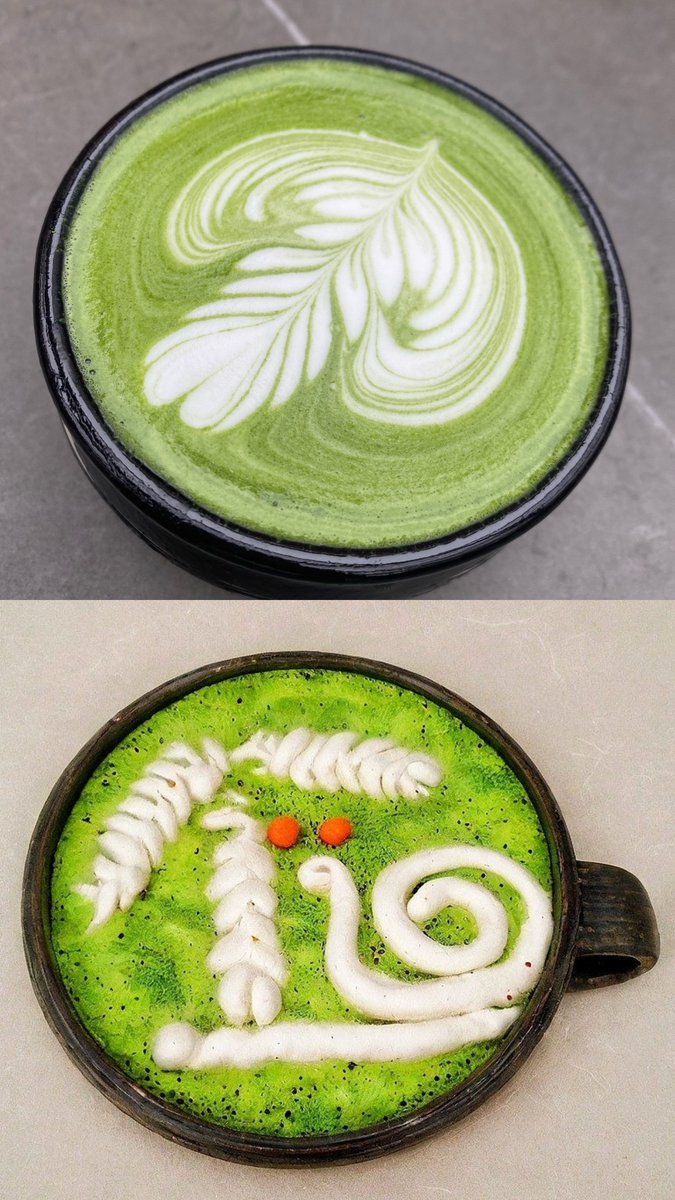 Appyours2's tweet photo. Whip up a 5-minute iced matcha latte! Mix matcha powder, hot water, almond milk u0026 a dash of honey. Perfect pick-me-up for your day!， https://t.co/fPR0sLwho7