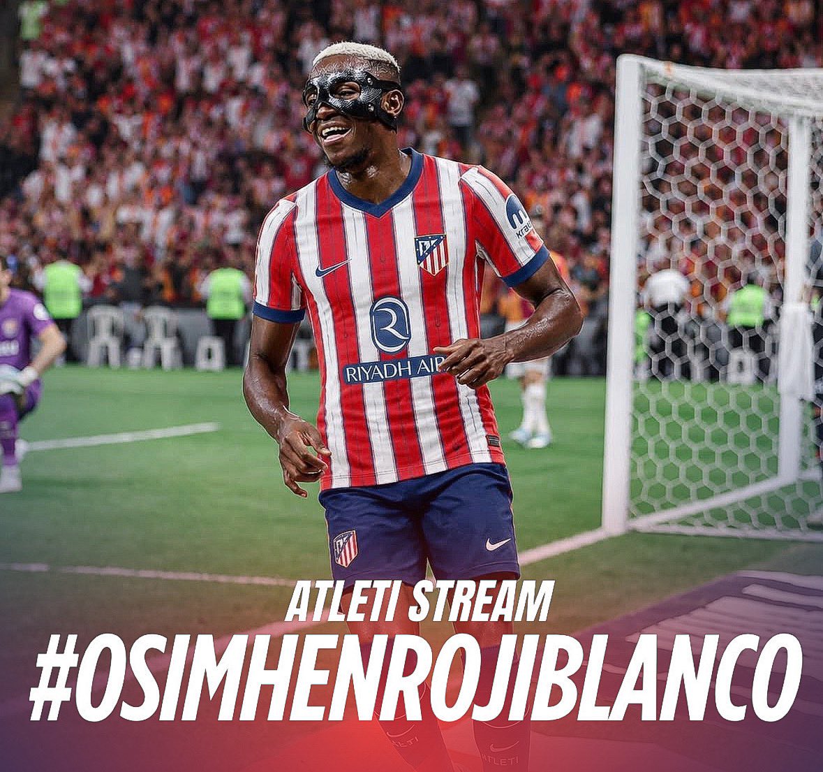AtletiStream's tweet photo. 🔴⚪️ NO PARAMOS.

Si quieres ver a Osimhen de rojiblanco, CITA Y RESPONDE A ESTE TUIT.

Que cada atlético haga su parte. Que #OsimhenRojiblanco vuelva a estar en todas partes.

No te quedes con las ganas. Haz VIRAL este Tweet. 

VAMOS. 
@victorosimhen9 
@Atleti https://t.co/7H0wUZMl2T