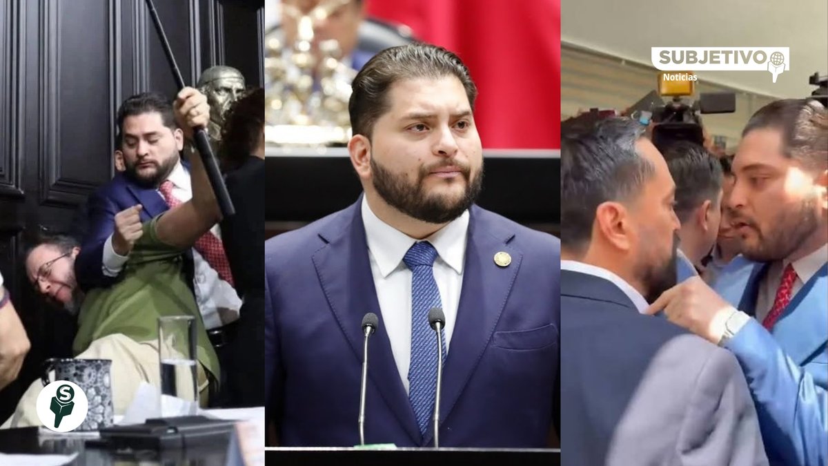 subjetivomx's tweet photo. #República 🚨 DE LAS JUVENTUDES DEL PRI AL “PORRO DE ALITO”

Carlos Gutiérrez Mancilla, licenciado en derecho por la UVM, llegó a San Lázaro como plurinominal y hoy es más conocido por sus pleitos que por su trabajo legislativo. Antes del forcejeo con Arturo Ávila, ya había golpeado a Noroña y otros más. También ha sido señalado por Morena de operar grupos porriles para la marcha del 15N.

Toda la información 👇
https://t.co/A9prHNFCPn