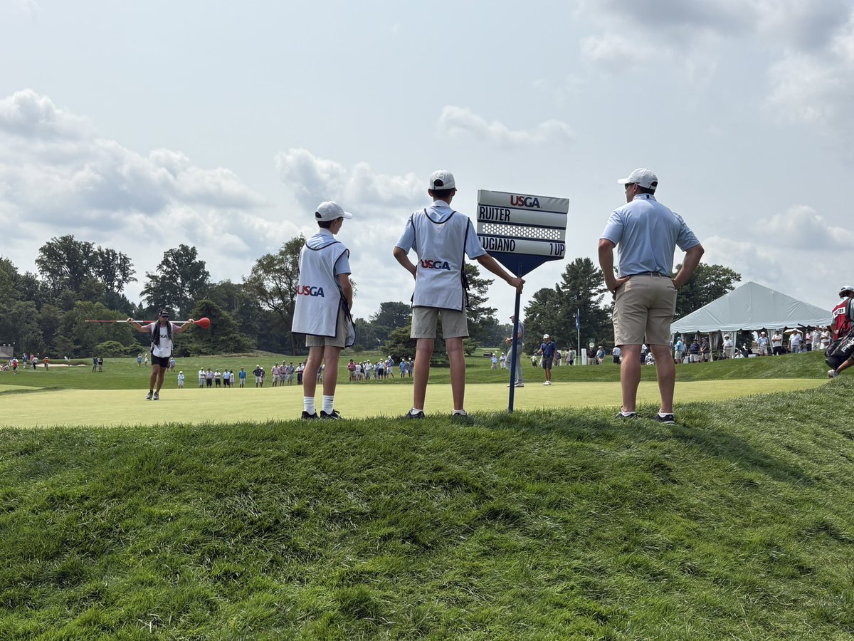 SKaneNBCS's tweet photo. Awesome time today at Merion for the US Amateur. A really cool event to attend. Excellent golf, great access, walking the fairways with the players... Outstanding experience all around. https://t.co/2c1osyBZv1
